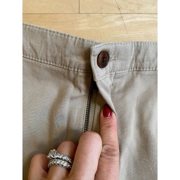 Ted Baker "fordo" flat front tan shorts men's sz 38 regular pockets - Picture 3 of 7